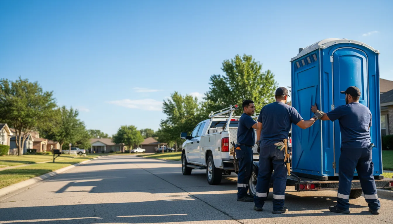 Portable Toilet Rental in Cisco, TX near me